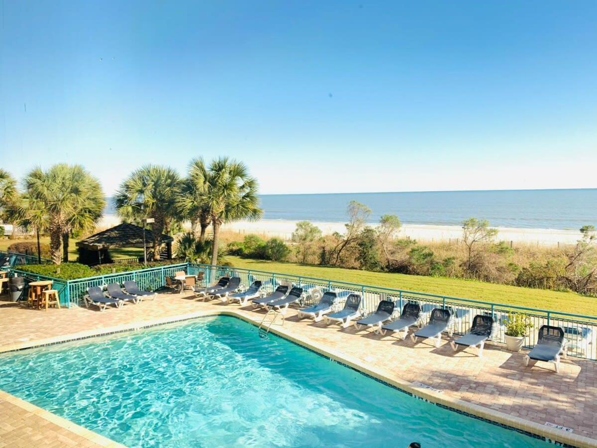 Sand Castle Resort #8 Ocean Front Great Condo Myrtle Beach Exterior foto